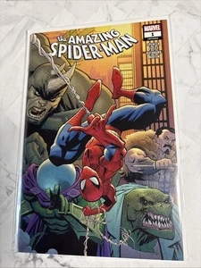 THE AMAZING SPIDER-MAN #1 (2018 Marvel) Ryan Ottley Cover - Picture 1 of 3