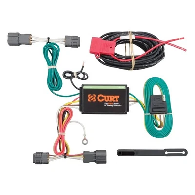 For Kia Rondo 07-12 CURT T-Connector 4-Way Flat, Circuit Protected & Powered Foto 1 de 4