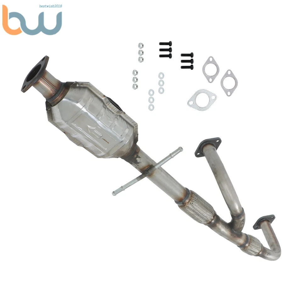 For Hyundai Sonata 2002-2005 2.7L V6 Flex Y-Pipe Catalytic Converter with Gasket - Image 1 of 4