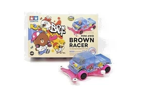 TAMIYA 92443 Line Frineds Brown Racer Telaio FM-A Mini 4WD - Picture 1 of 1