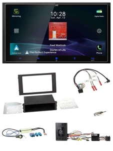 JVC USB Bluetooth 2DIN DAB Lenkrad Autoradio für Seat Ibiza 2015-2017 schwarz - Bild 1 von 11