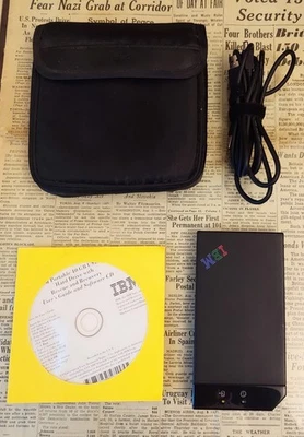 Disco duro externo portátil IBM USB 2.0 modelo 09N4256 - probado y funciona 40 GB Foto 1 de 2