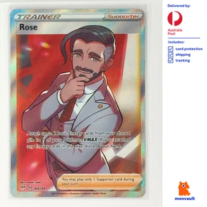 Rose 189/189 UR | Darkness Ablaze | NM+ | Pokemon TCG - Picture 1 of 2
