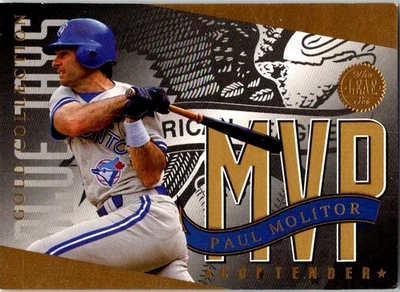 1994 Leaf #AL8 Paul Molitor MVP Contender Gold Collection - Image 1 of 2