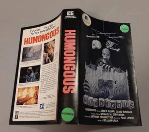 Humongous VHS 1982 Embassy Clamshell Big Box 1st Release Horror Gore Halloween - Picture 1 of 7