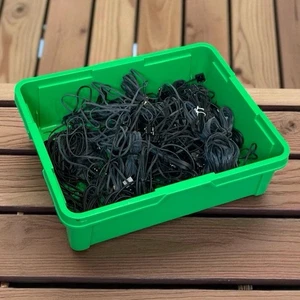 *Lot of 40* Lego Dacta 5306bc164 Electric Wire w/ Brick (Assorted Sizes) 2x2x2/3 - Picture 1 of 14
