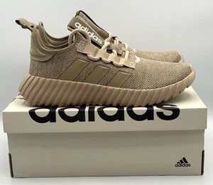 Adidas Kaptir 3.0 Shoes Mens Size 8.5 Beige Khaki Gum Sneakers JI1250 - Picture 1 of 10