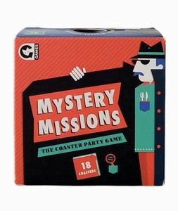 Juego de fiesta Mystery Missions the Coaster nuevo en caja edades 14+ divertido mezclador interesante genial - Imagen 1 de 4
