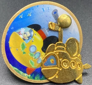 Tokyo DisneySea Mickey Mouse Submarine Hinged Disney Pin Japan #6185 - Picture 1 of 2
