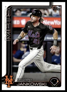 2025 Topps Update Travis Jankowski #US74 New York Mets Baseballkarte - Bild 1 von 2