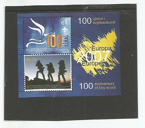 Kosovo Europa 2007 Block Pfadfinder postfrisch - Bild 1 von 1