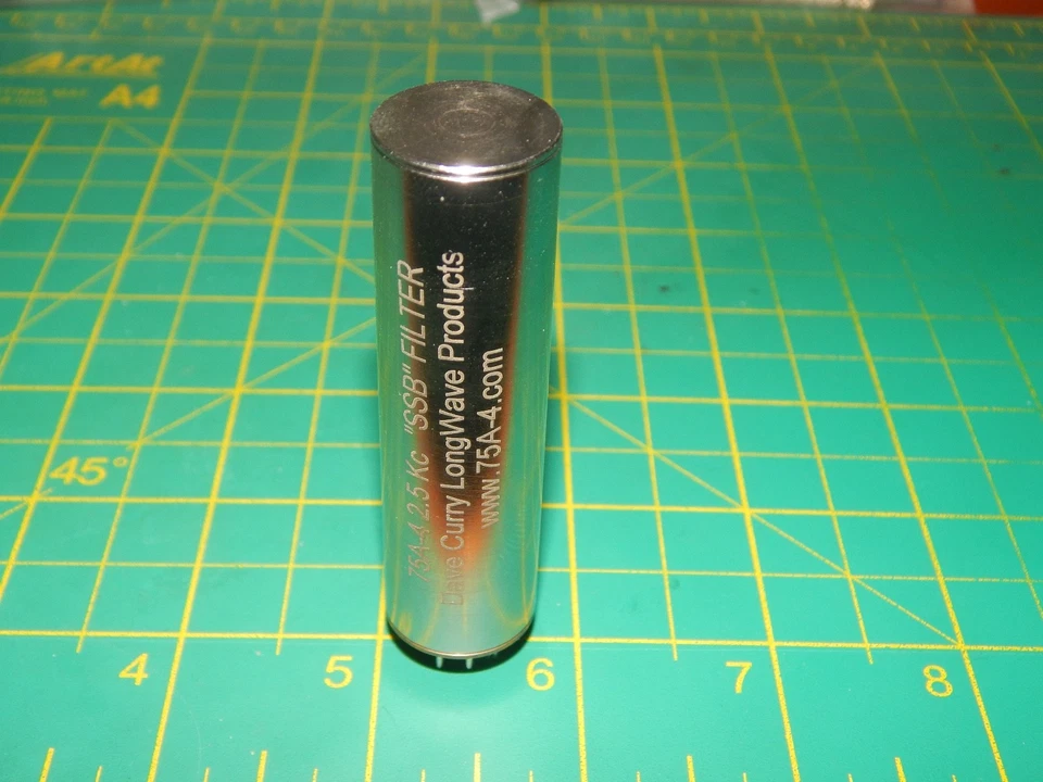 COLLINS 75A4 2.5 kHZ CURRY SSB FILTER FOR HAM SSB CW OR COMMERCIAL RTTY - TESTED - Image 1 of 4