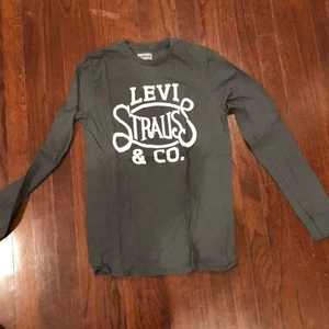 Camiseta LEVI’s Gris Amarillo Manga Larga Cuello Redondo - Imagen 1 de 1