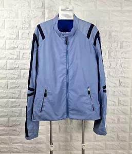Hugo Boss Red Label Nylon Lightweight Bomber Jacket Windbreaker in Blue Size XL - Picture 1 of 12