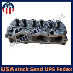 Cylinder head For Mitsubishi S3L Engine 3215 2815 3316 MT160 MT165 MT190 Tractor - Picture 1 of 6