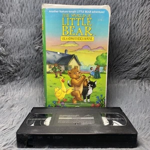 The World Of Little Bear Grandmother’s House VHS 1997 Nelvana Cartoon Rare Film - Picture 1 of 8