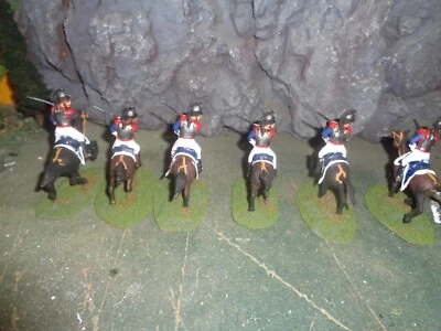 Painted 1/32nd plastic Napoleonic French Cuirassiers for gaming imagination - Image 1 of 4