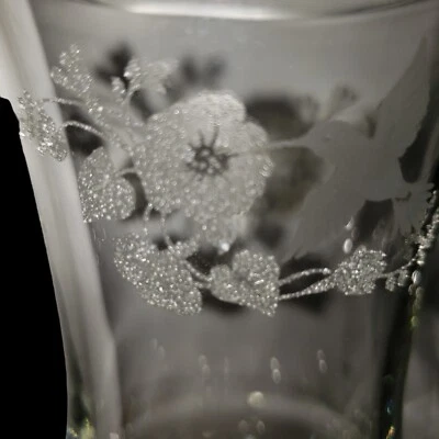 5 tazas de velas HOMCO grabadas colibrí y gloria matutina aplique votivo clavija Foto 1 de 4