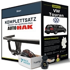Produktbild - Für VW Touran Typ 1T1,1T2,1T3 Anhängerkupplung starr +eSatz 7pol 03-06 NEU