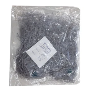 RETE PESCA PER BILANCIA 1,50 x 1,50 MT MAGLIA 25mm COTONE POLIAMMIDE 171525 - Foto 1 di 1