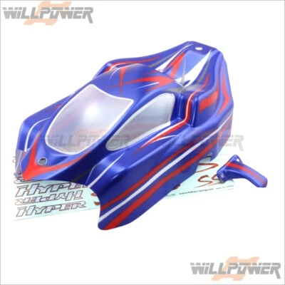 Painted Printed Body Shell Cover #90062BU (RC-WillPower) HOBAO Hyper SSe - Image 1 of 2