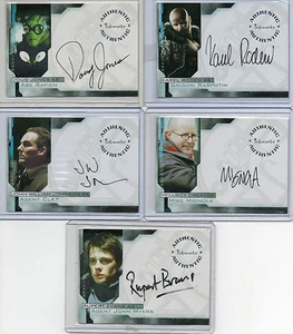 Hellboy Movie Autograph & Pieceworks Card Selection NM Inkworks 2004 - Picture 1 of 21