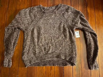 Charlotte Russe sweater new with tags brown, polyester, size extra large - Image 1 of 4