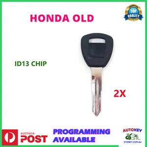HONDA TRANSPONDER CHIP KEYS - CHIP ID13 KEYWAY HON58 - Bild 1 von 1