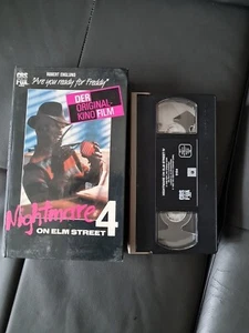 Vhs A Nightmare On Elm Street 4 " Robert Englund  - Bild 1 von 3