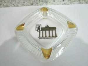 Souvenir Ash Tray Germany Brandenburg Gate - Picture 1 of 3