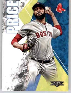 Tarjeta base Fire David Price 2019 MLB PWE Red Sox #102 - Imagen 1 de 2