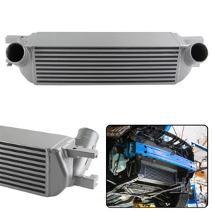 High performance intercooler fits Ford Mustang 2.3L EcoBoost 2015-2020 Silver - Picture 1 of 12