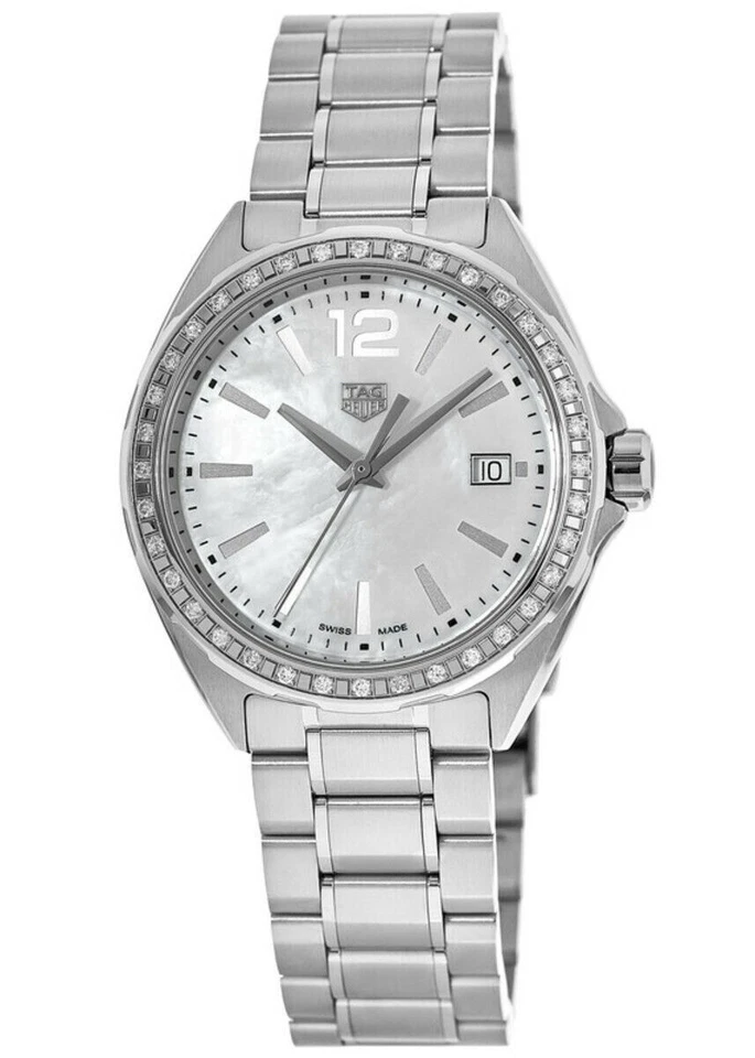 TAG Heuer Formula 1 White Mother of Pearl Women's Watch - WBJ131A.BA0666