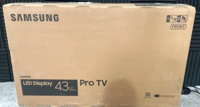 Samsung 43" Commercial LED LCD Signage Display 4K BE43T-H ✅❤️️✅❤️️ New!!! - Image 1 of 4