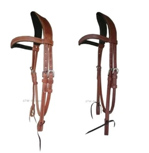 WI Westerntrense Anatomically, Zaum Trense western anatomisch Vollblut Cob braun - Bild 1 von 7