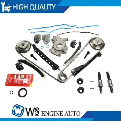 Timing Chain Kit Oil Pump VVT For Ford F-350 Expedition Lincoln Navigator 5.4L - Image 1 of 4