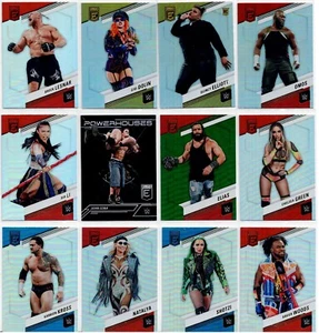 12 tarjetas coleccionables Panini Donruss Elite WWE 2023 nuevas sin duplicados Cena y más - Imagen 1 de 2