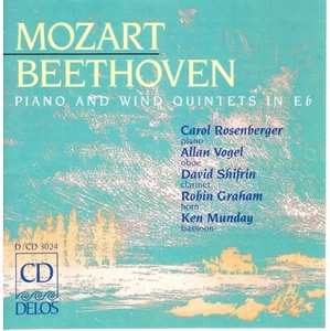 MOZART /BEETHOVEN Wind Quintet in E-Flat Maj CD Rosenberger/Vogel/Shifrin/Graham - Picture 1 of 1