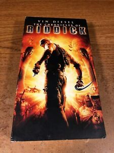 The Chronicles of Riddick VHS VCR Video Tape Used Movie Vin Diesel Judi Dench