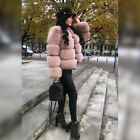 Women Full Pelt Real Fox Fur Coat Warm Jacket Natural Fur Overcoat Short Outwear