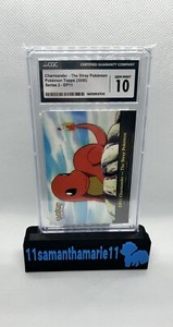 2000 Charmander - The Stray Pokémon Topps Series 2 EP11 CGC 10