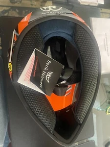 casco moto cross Berik Helmets taglia XL colore arancione - Foto 1 di 7