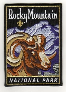 Rocky Mountain Nat. Park (BSA Nat. Parks Series) Patch, "BSA 2010" Back, Mint! - Picture 1 of 1