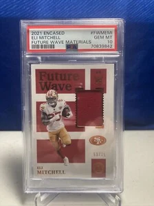 2021 Encased Eli Mitchell Rookie Future Wave 49ers PSA 10 - Picture 1 of 2