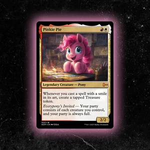 Pinkie Pie - Custom Magic: The Gathering Card - High-Quality - Picture 1 of 6