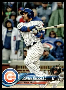 2018 Topps384a Addison Russell Chicago Cubs | Carte Arpin come nuove - Foto 1 di 2