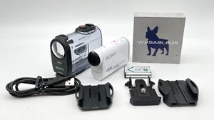 Sony FDR-X1000V Digital 4K Video Camera Recorder Action Cam Used Japanese - Picture 1 of 21