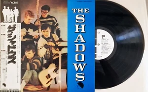 PROMO LP " THE SHADOWS " BY THE SHADOWS PROMO JAPANESE BLACK LP WITH OBI - Picture 1 of 2