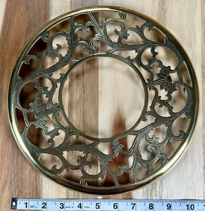 Vintage Messing Roll Pflanzständer #B-646 mit 3 Rollen Neu im Karton Pflanzenständer - Bild 1 von 7