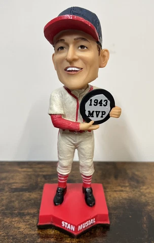 Stan Musial Gateway Grizzlies SGA Bobblehead 7/1/23 St Louis Cardinals MVP Cover